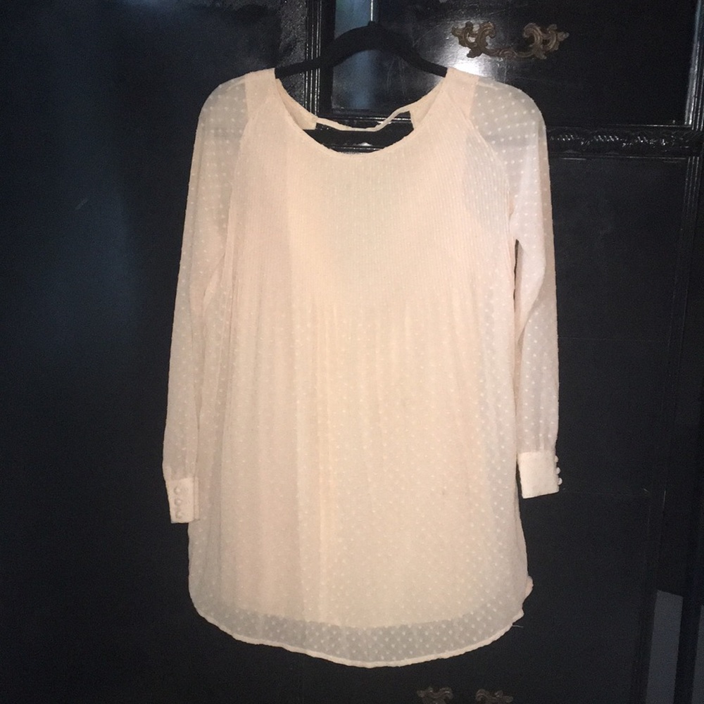 Kimchi Blue blush hued dress